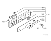 Схема №4 FAV34350IB с изображением Панель для посудомойки Aeg 1524727300