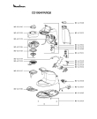 Схема №1 CD100AFR/9Q0 с изображением Покрытие для кофеварки (кофемашины) Seb MS-621948