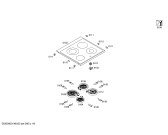 Схема №4 HC854240G с изображением Стеклокерамика для электропечи Siemens 00249716