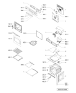 Схема №1 AKP760/AV/02 с изображением Переключатель для электропечи Whirlpool 481941129366