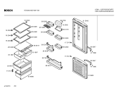 Схема №2 KGV26300 с изображением Испаритель для холодильной камеры Bosch 00471173