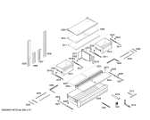 Схема №2 T36BT71FS с изображением Поднос для холодильника Bosch 00661326