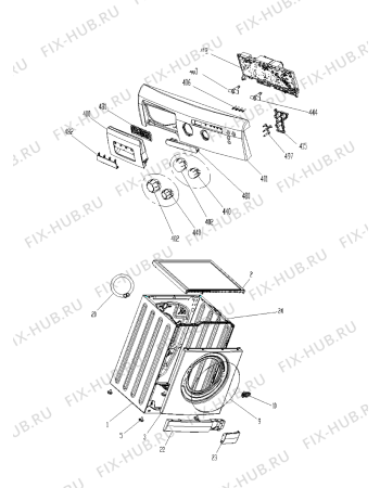 Схема №1 FL 5108 с изображением Всякое для стиральной машины Whirlpool 480111102907