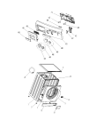 Схема №1 FL 5108 с изображением Декоративная панель для стиральной машины Whirlpool 480111102906