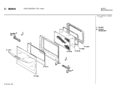 Схема №3 HMG8320GB с изображением Вкладыш в панель для свч печи Bosch 00273858