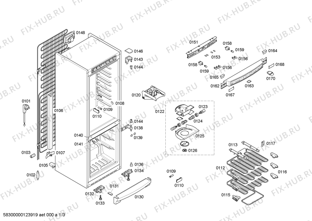 Схема №2 KGP39372 с изображением Дверь для холодильника Bosch 00245729