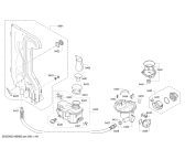 Схема №3 SMI46AS00E SilencePlus с изображением Силовой модуль запрограммированный для посудомойки Bosch 12014219