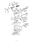 Схема №3 VAPORMAX с изображением Винт (болт) для утюга (парогенератора) DELONGHI SC1000532