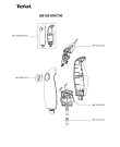 Схема №1 HB1021KR/700 с изображением Измельчитель для электроблендера Tefal MS-8030000421