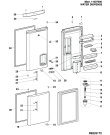 Схема №1 BAAN40FNFNXWD (F069052) с изображением Запчасть для холодильника Indesit C00287011