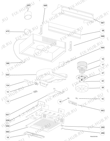 Схема №1 EX77/60A 1M 1F  MARR с изображением Фильтр для электровытяжки Electrolux 50254361004