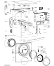 Схема №1 AWS 51001 с изображением Микромодуль для стиралки Whirlpool 481010533507