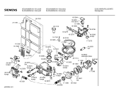 Схема №4 SE25A290 с изображением Передняя панель для электропосудомоечной машины Siemens 00432951