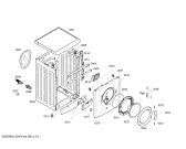 Схема №2 WAE24421IT с изображением Панель управления для стиралки Bosch 00662691