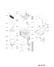 Схема №1 MN 314 IX H с изображением Дверь для свч печи Whirlpool 481010854991