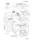 Схема №1 MTL0813FTKY (F041442) с изображением Элемент корпуса для холодильника Indesit C00261570