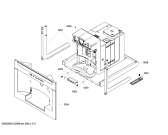 Схема №2 C7660N1 с изображением Панель для электрокофемашины Bosch 00666555