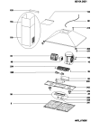 Схема №1 HL802IXAUS (F039255) с изображением Субмодуль для плиты (духовки) Indesit C00142536