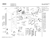 Схема №1 KSU30643 с изображением Дверь для холодильника Bosch 00245590