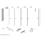 Схема №4 S36IT70NNP с изображением Стеклопанель для холодильника Siemens 00665825