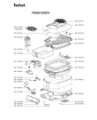 Схема №1 FR300130/87A с изображением Обшивка для тостера (фритюрницы) Tefal SS-994668