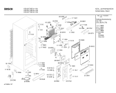 Схема №1 KSU3977GB с изображением Панель для холодильника Bosch 00480732