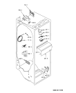 Схема №4 S25B RSB31-A/G с изображением Дверца для холодильника Whirlpool 481241618726