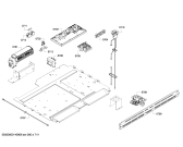 Схема №5 HBL3350UC с изображением Стеклянная полка для электропечи Bosch 00683646