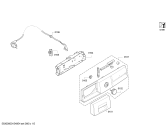 Схема №3 CWK4E100FG с изображением Панель управления для электросушки Bosch 00447078