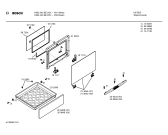 Схема №3 HSN210KEU с изображением Фронтальное стекло для духового шкафа Bosch 00213652
