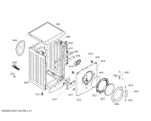Схема №2 WAE16421IT с изображением Панель управления для стиральной машины Bosch 00662143