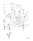 Схема №1 AMW 440 BL с изображением Панель управления для микроволновой печи Whirlpool 481245350246