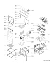 Схема №1 BLZE 6100/IN с изображением Панель для электропечи Whirlpool 481245249819