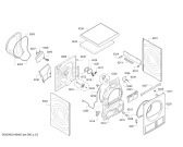 Схема №2 WTS865B3FF с изображением Панель управления для сушильной машины Bosch 00702089