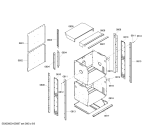 Схема №3 CM302BS с изображением Скоба для электропечи Bosch 00600622