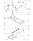 Схема №1 502.259.26 GH 180 W HOB IK с изображением Фиксатор для электропечи Whirlpool 481010456802