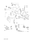 Схема №2 AWM 5614 с изображением Модуль (плата) для стиралки Whirlpool 481221470107