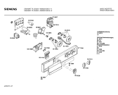 Схема №1 WM30010II SIWAMAT PLUS 3001 с изображением Панель для стиралки Siemens 00271556