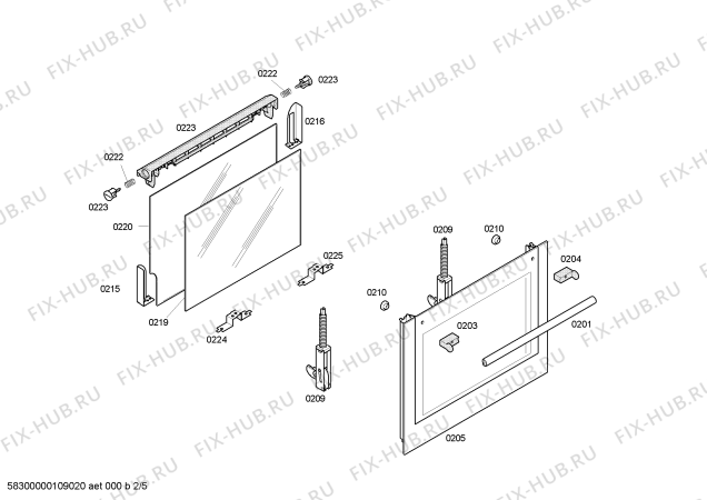 Схема №1 HV330510 с изображением Кнопка для духового шкафа Siemens 00426973