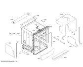 Схема №4 SMV90M10NL с изображением Изоляционная поверхность для посудомоечной машины Bosch 00688527