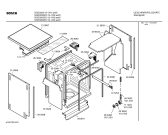 Схема №4 SGS3032EU с изображением Передняя панель для посудомоечной машины Bosch 00352114