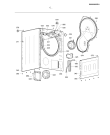 Схема №4 TRW 6070 LI BK с изображением Уплотнитель (прокладка) для стиралки Whirlpool 480112100917