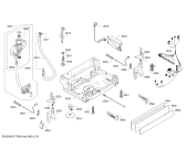 Схема №3 SMI54M35EU с изображением Силовой модуль запрограммированный для посудомоечной машины Bosch 00752984