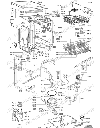 Схема №2 ADP8800IX (F091611) с изображением Наставление для посудомойки Indesit C00348799