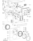 Схема №2 AWO/D 7827 с изображением Обшивка для стиральной машины Whirlpool 480111100695