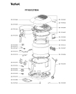 Схема №1 FF161127/87A с изображением Кабель для тостера (фритюрницы) Tefal SS-993394
