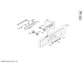 Схема №5 3HB568X с изображением Модуль управления, запрограммированный для духового шкафа Bosch 00676182