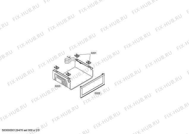 Схема №2 P1KTC1400S с изображением Дверь для холодильной камеры Bosch 00244662