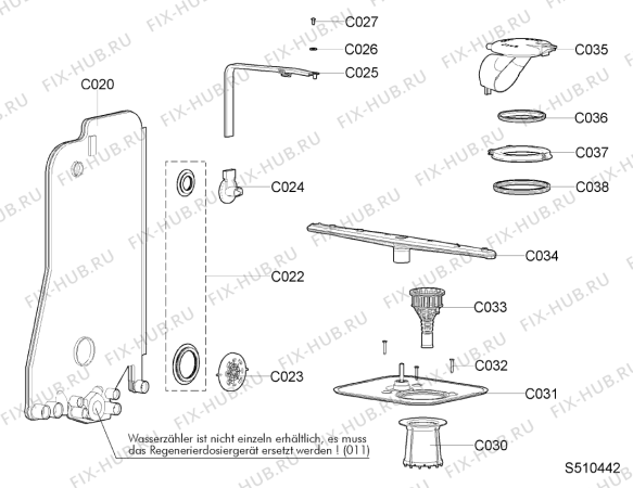 Схема №8 GSX 4966/1 G с изображением Таймер для посудомойки Whirlpool 481290508484