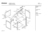 Схема №3 CH24520 с изображением Панель управления для плиты (духовки) Bosch 00299140